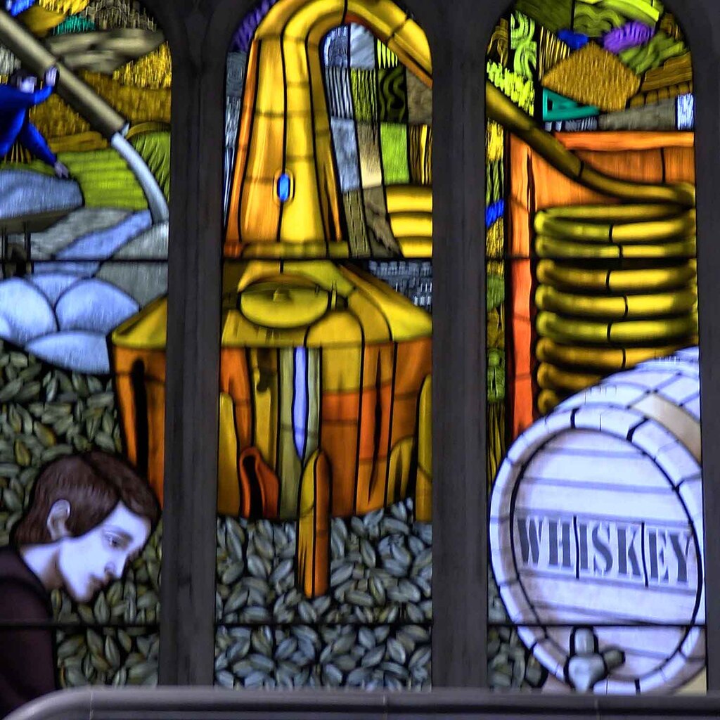 stained glass window
