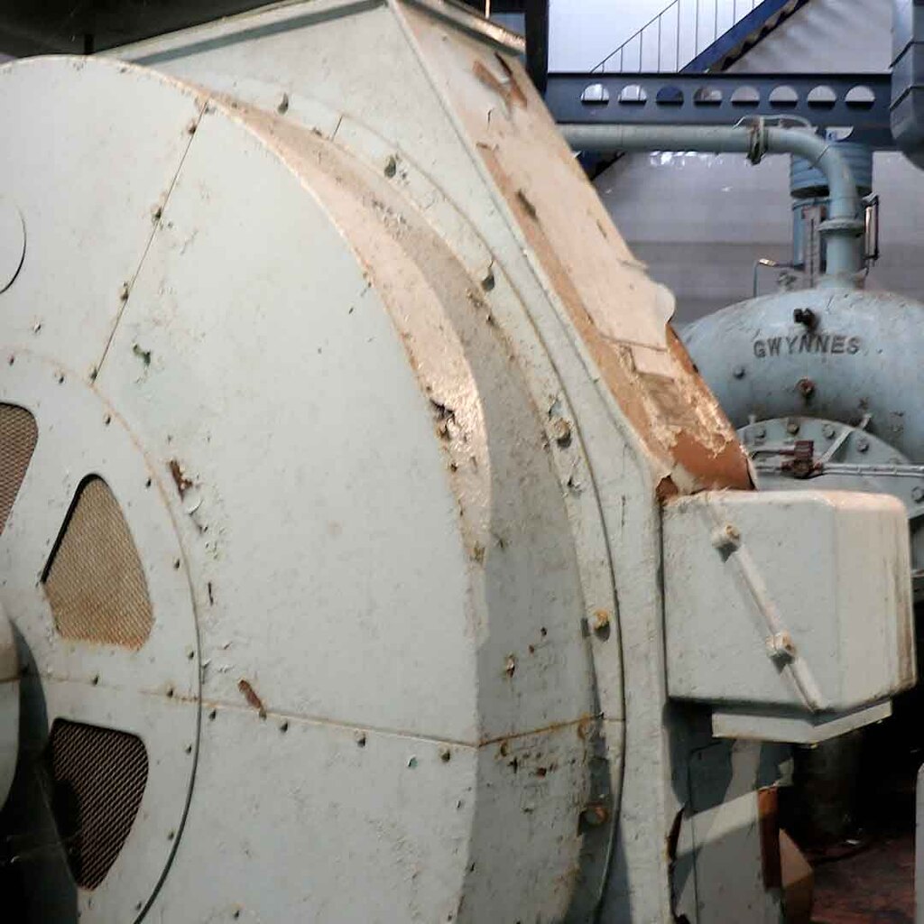 Titanic Distillery - old pumps